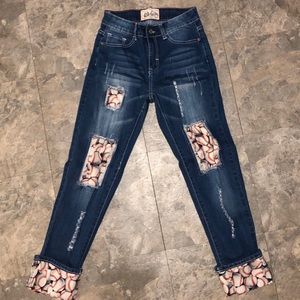 L&B baseball jeans